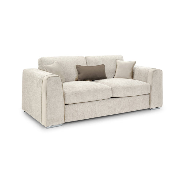 Naples Sofa Beige 3 Seater (7025189224512)