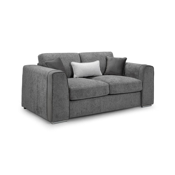 Naples Sofa Grey 2 Seater (7025209671744)