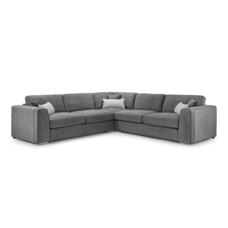 Naples Sofa Grey Large Corner (7025207902272)