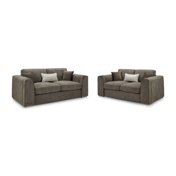 Naples Sofa Mocha 3+2 Set (7025204494400)