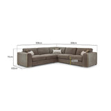 Naples Sofa Mocha Large Corner (7025203970112)