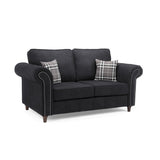 Oakland Sofa Charcoal 2 Seater (7025818533952)