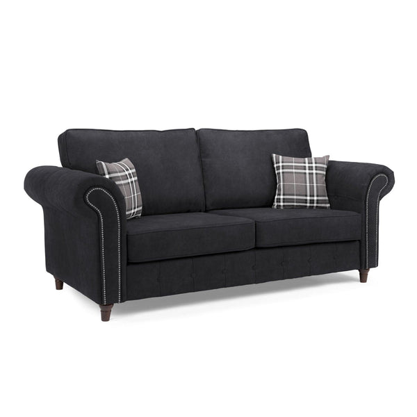 Oakland Sofa Charcoal 3 Seater (7025818042432)