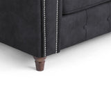 Oakland Sofa Charcoal 3 Seater (7025818042432)