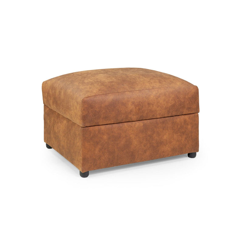 Oakland Sofa Tan Footstool (7025815093312)