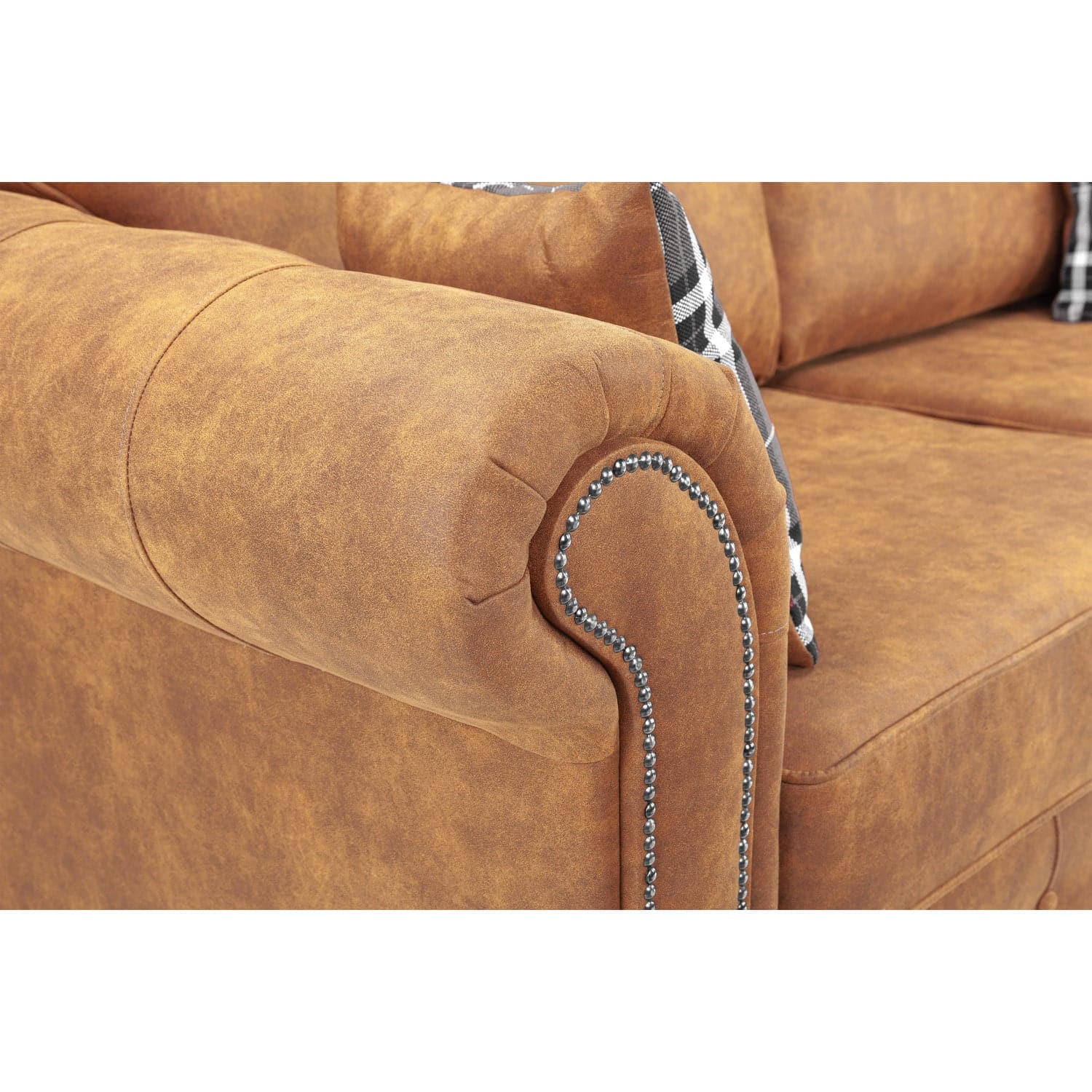 Oakland Sofa Tan 3+2 Set (7025808965696)