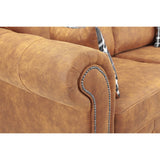 Oakland Sofa Tan 3 Seater (7025809784896)