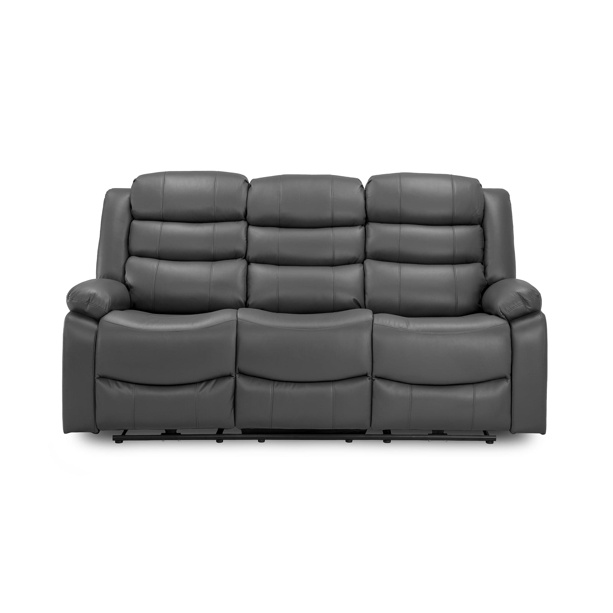 Otto Electric Recliner Sofa Grey 3 Seater (7025821843520)