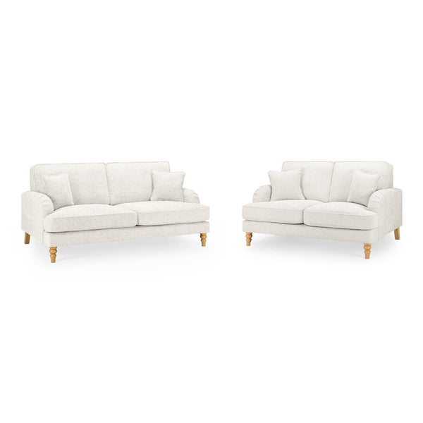 Rupert Sofa Cream 3+2 Set (7027330613312)