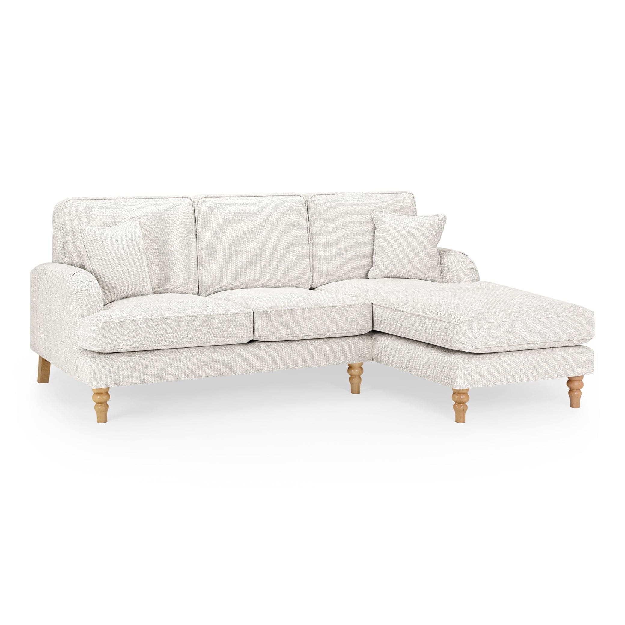 Rupert Sofa Cream Right Hand Facing Corner (7027332251712)