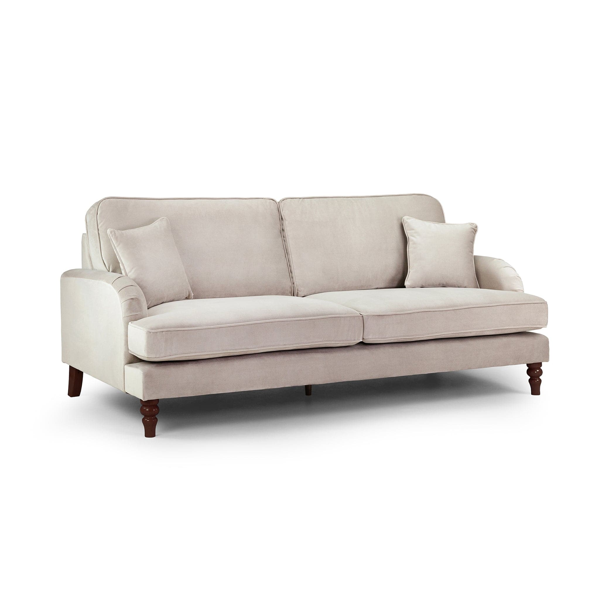 Rupert Sofa Plush Beige 4 Seater (7027320717376)