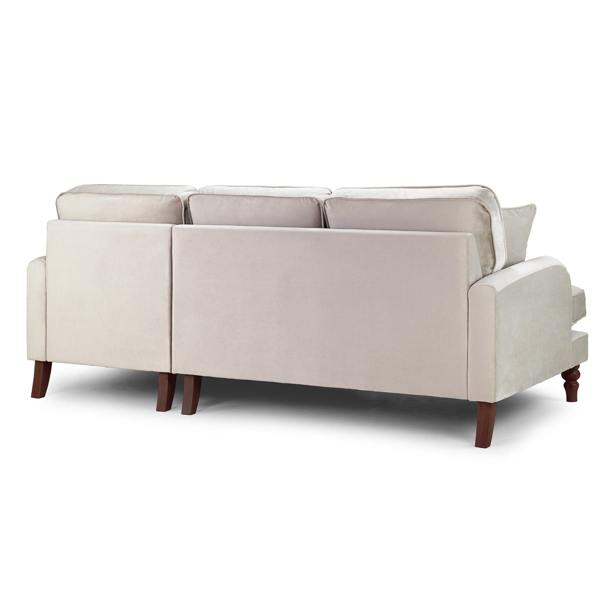 Rupert Sofa Plush Beige Right Hand Facing Corner (7027323895872)