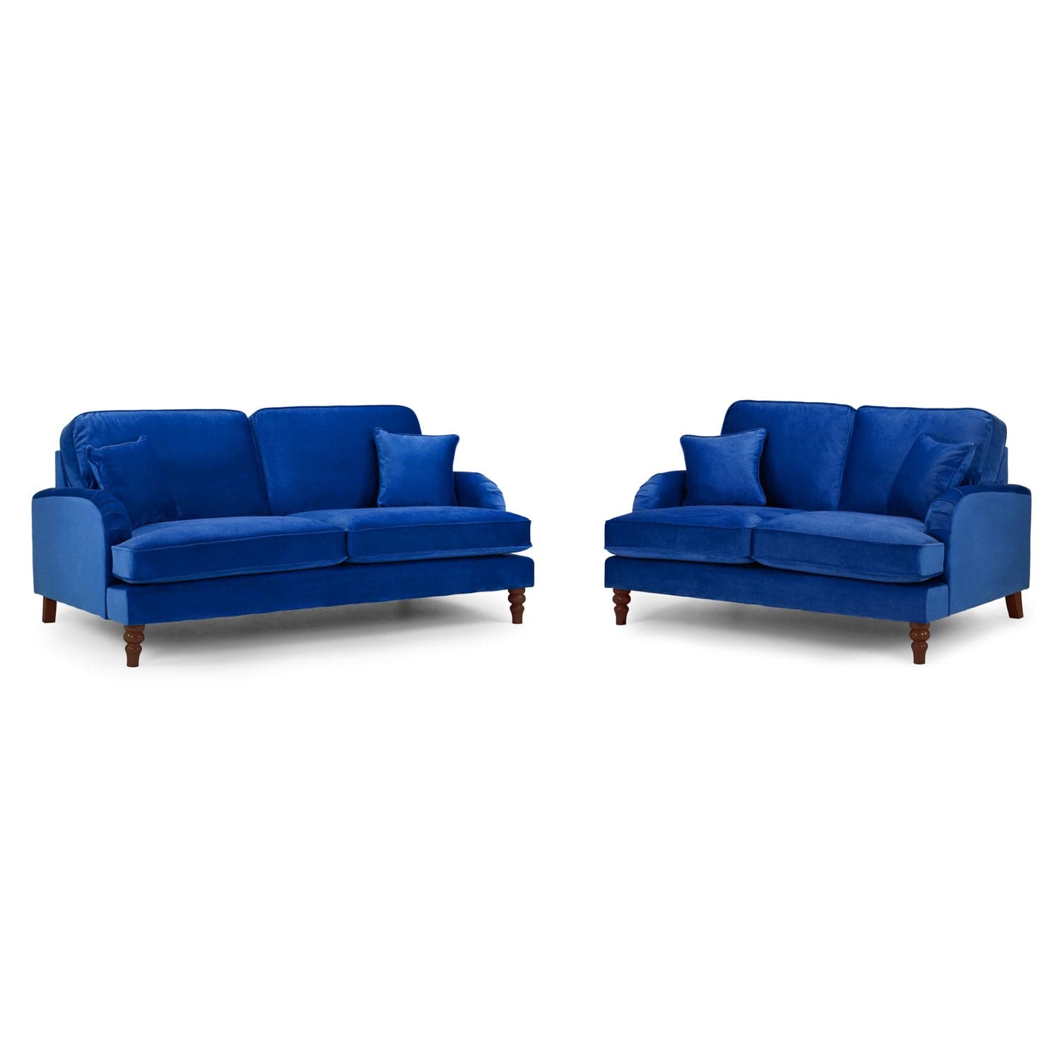 Rupert Sofa Plush Blue 3+2 Set (7027324846144)