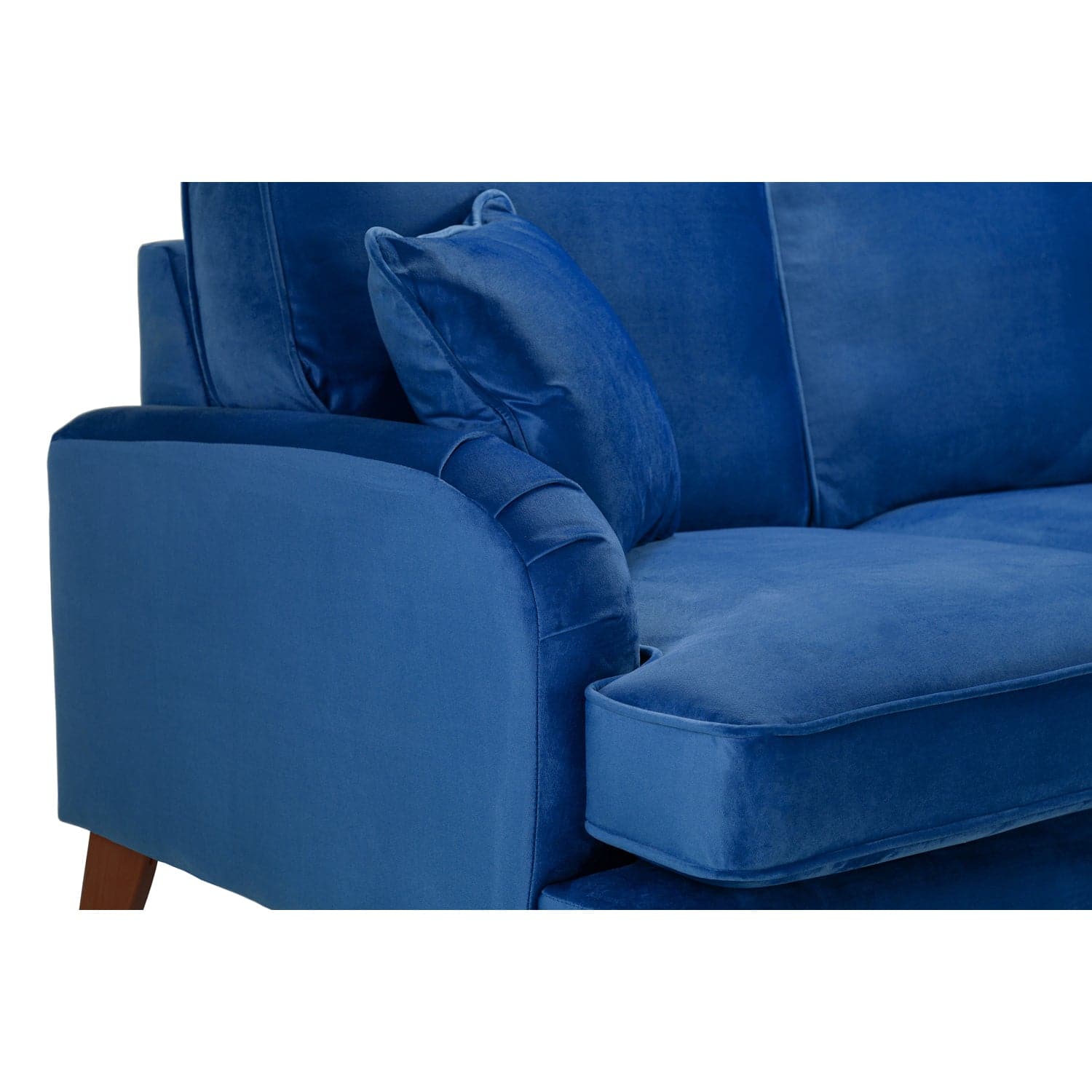 Rupert Sofa Plush Blue Right Hand Facing Corner (7027325239360)