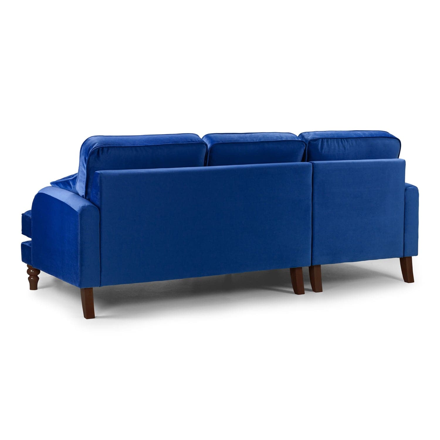 Rupert Sofa Plush Blue Left Hand Facing Corner (7027325108288)