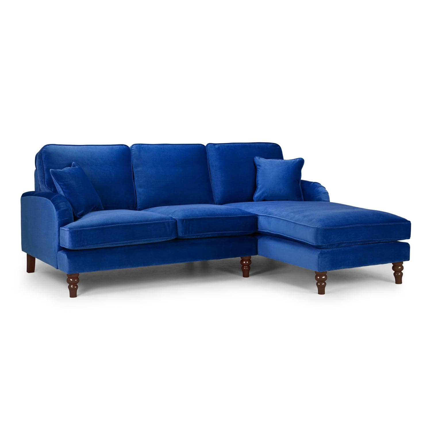 Rupert Sofa Plush Blue Right Hand Facing Corner (7027325239360)