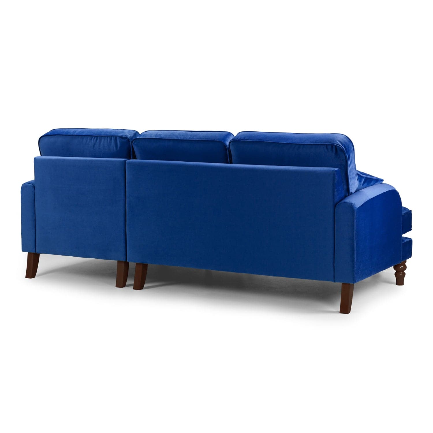 Rupert Sofa Plush Blue Right Hand Facing Corner (7027325239360)