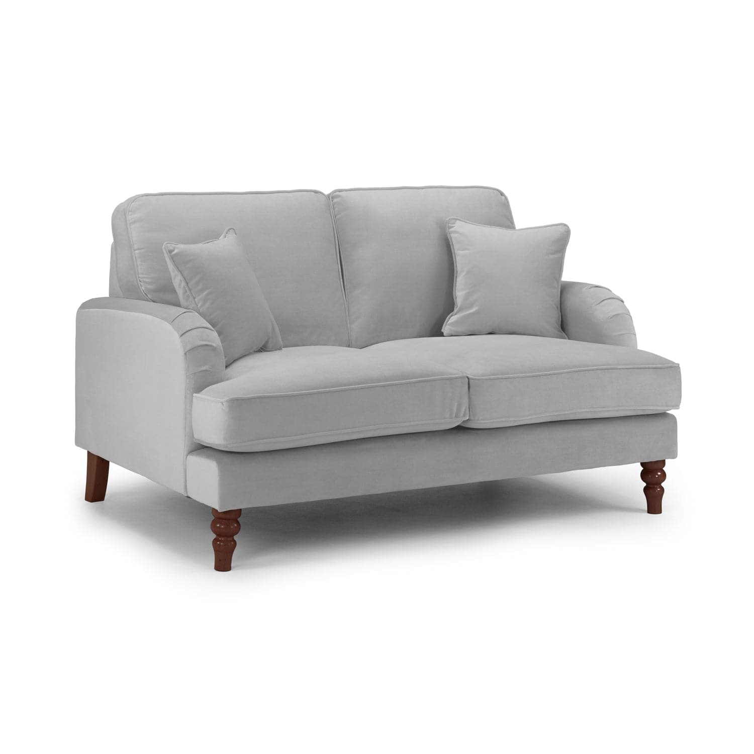 Rupert Sofa Grey 2 Seater (7027315933248)