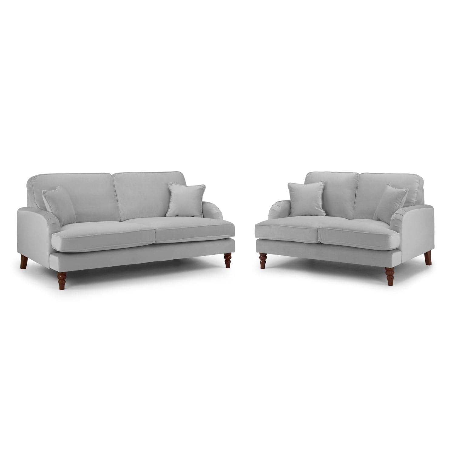 Rupert Sofa Grey 3+2 Set (7027316031552)