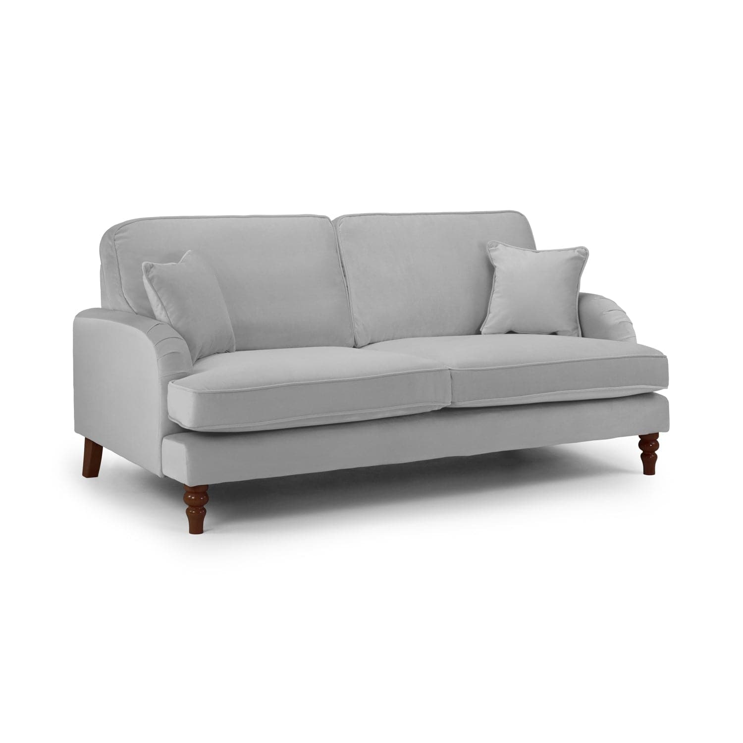 Rupert Sofa Grey 3 Seater (7027315736640)