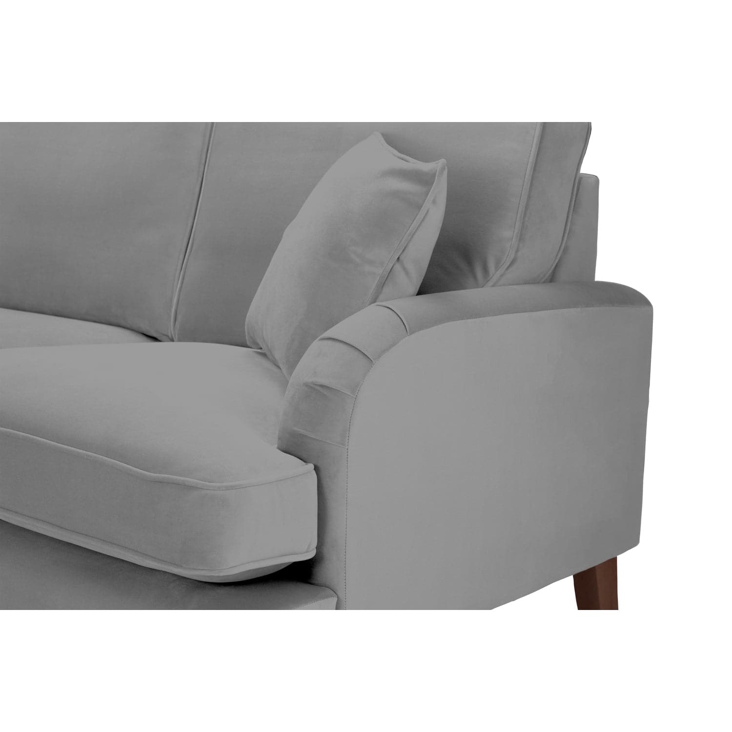 Rupert Sofa Grey 3 Seater (7027315736640)