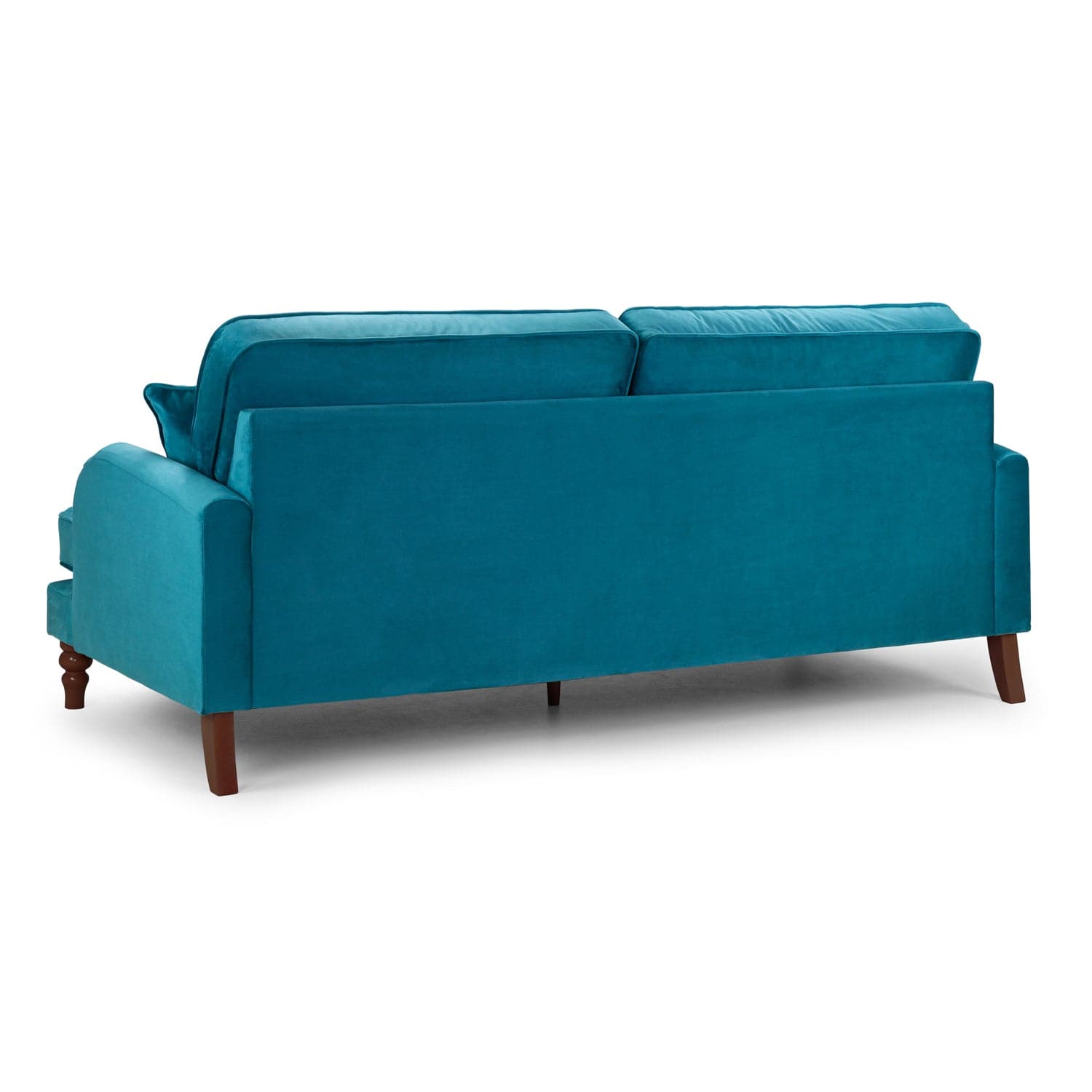 Rupert Sofa Plush Teal 4 Seater (7027325567040)