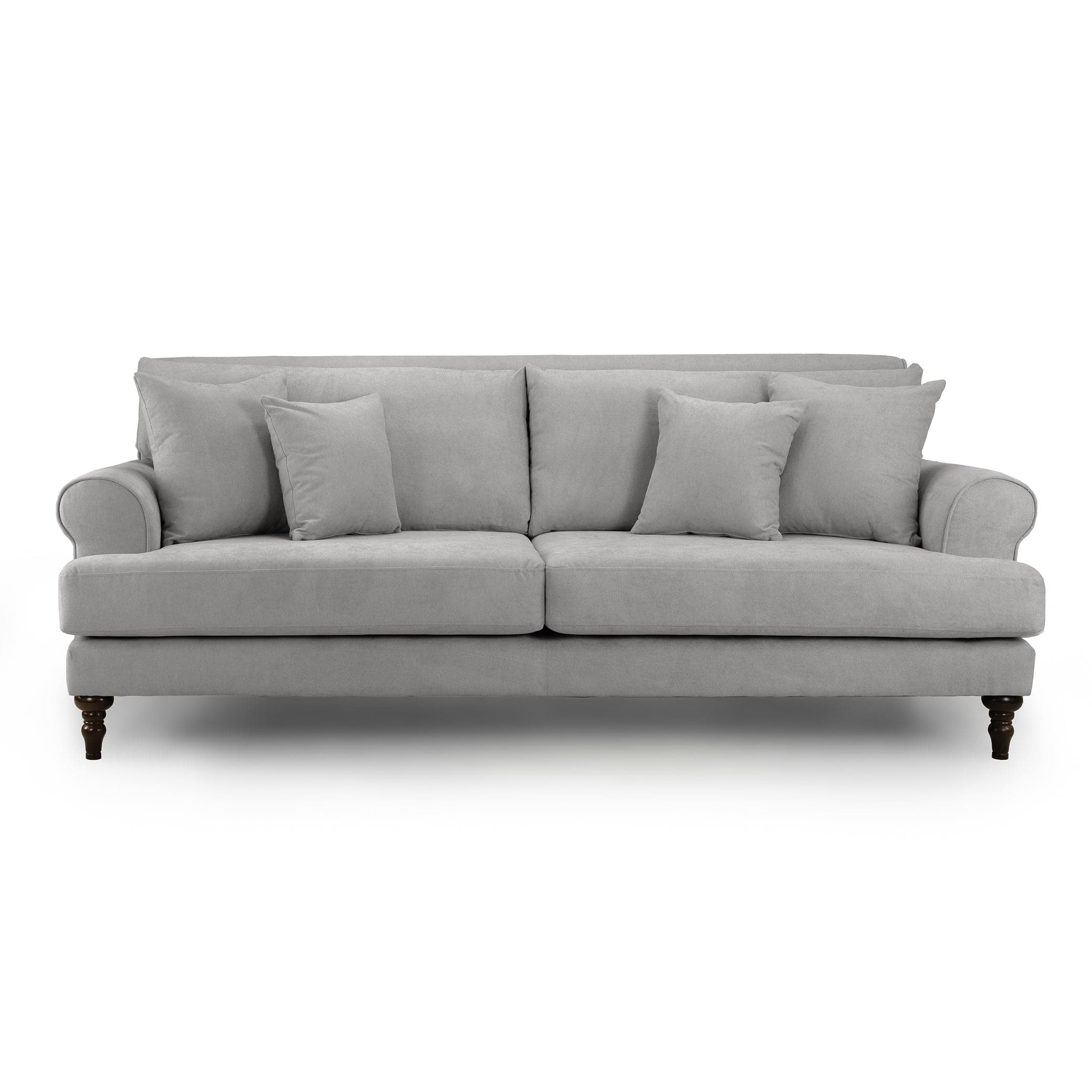 Summer Sofa Grey 4 Seater (7026362974272)