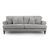 Summer Sofa Grey 4 Seater (7026362974272)