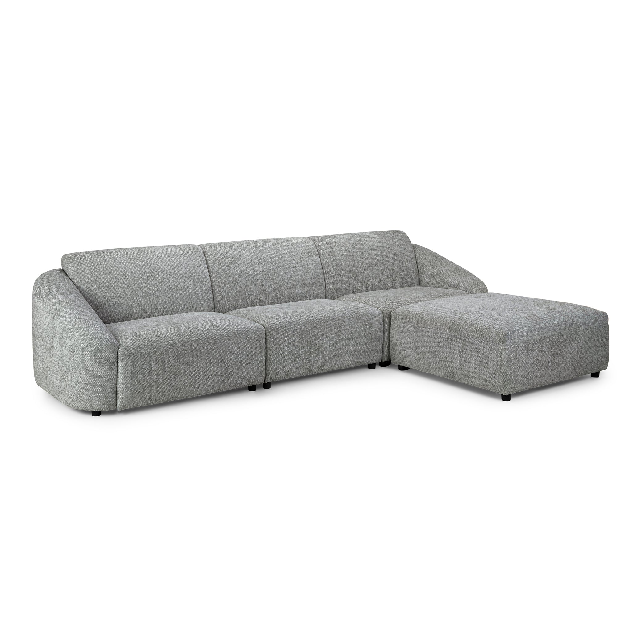 Tucano Modular Sofa Grey 3 Seater (7026581798976)