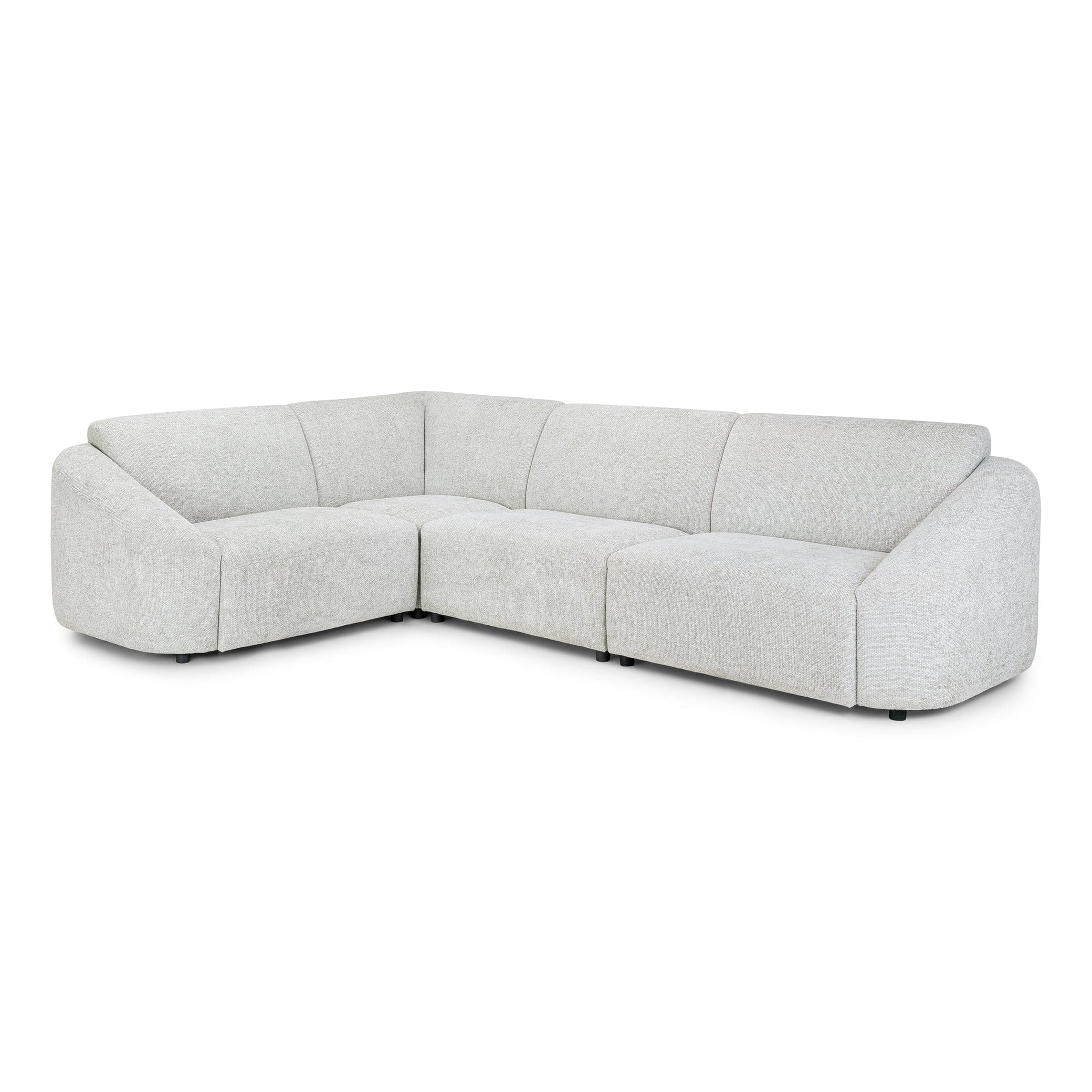 Tucano Modular Sofa Ivory Left Hand Facing Corner (7026579767360)