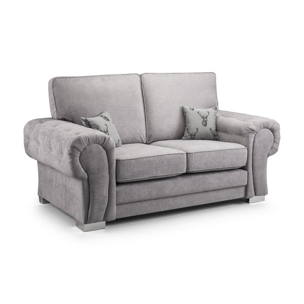 Verona Fullback Sofa Grey 2 Seater (7026594021440)