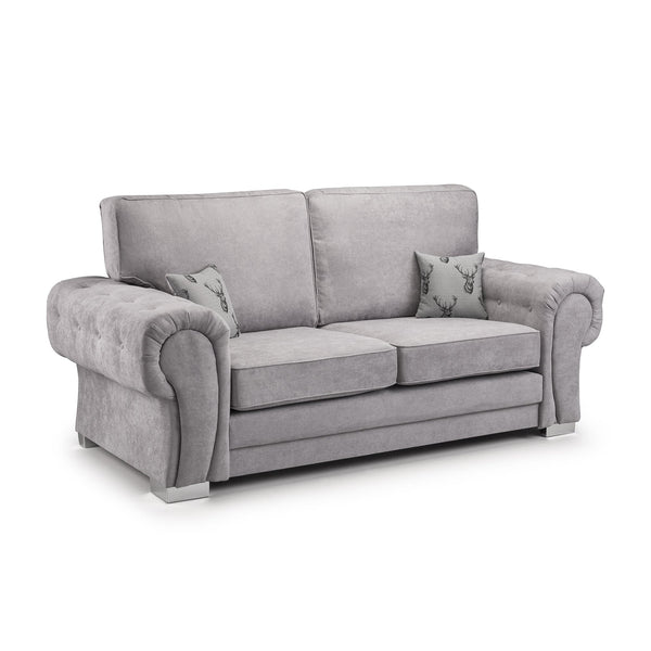 Verona Fullback Sofa Grey 3 Seater (7026591072320)