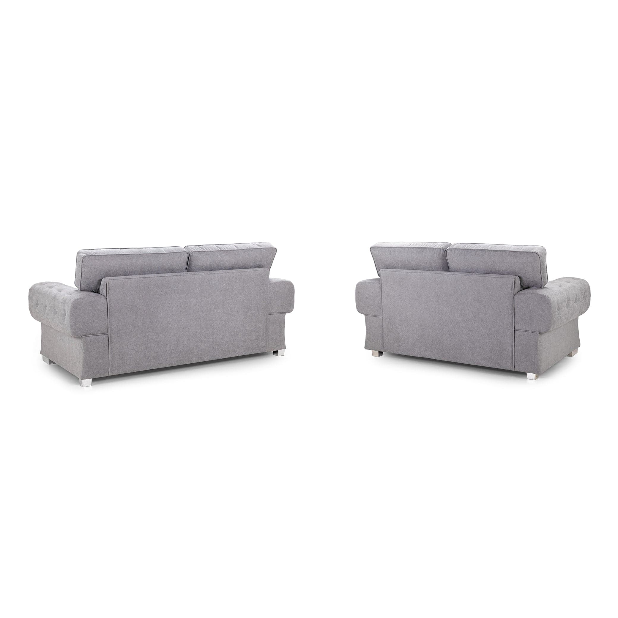 Verona Fullback Sofa Grey 3+2 Set (7026592415808)