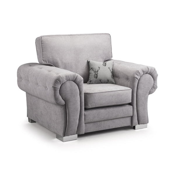 Verona Fullback Sofa Grey Armchair (7026594349120)