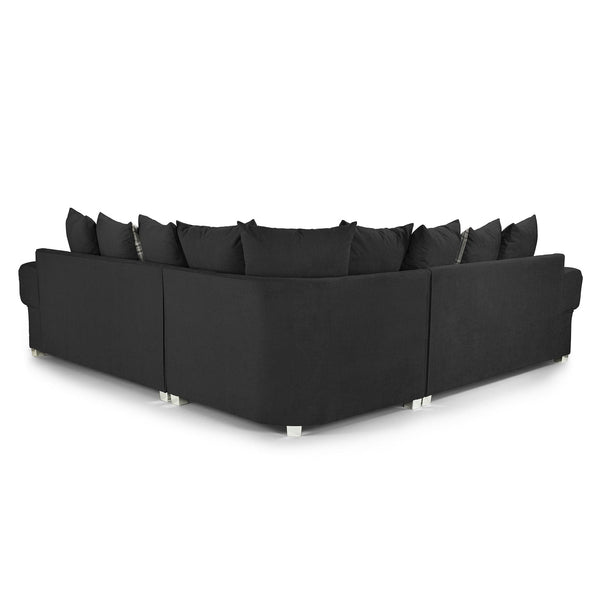 Verona Scatterback Sofa Black Large Corner (7026807177280)