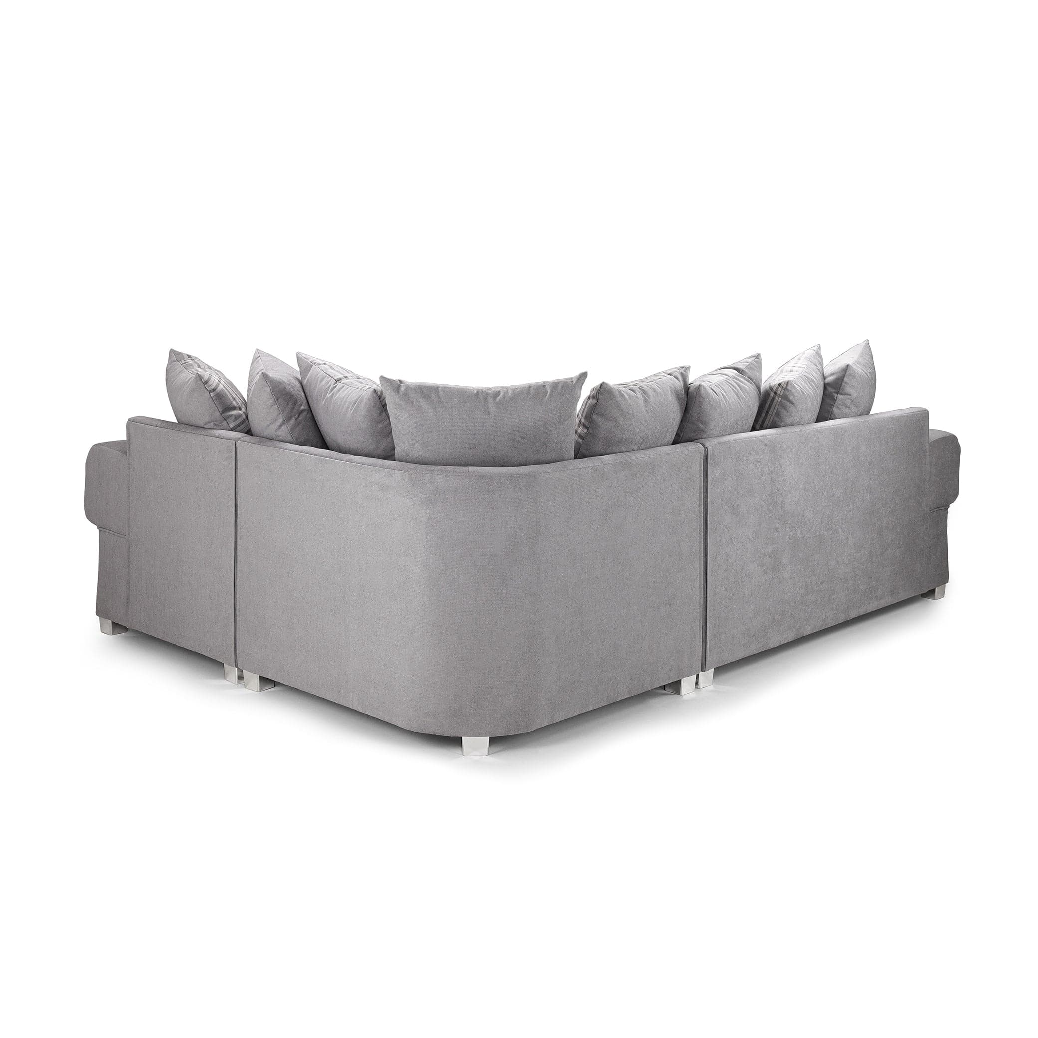 Verona Scatterback Sofabed Grey Right Hand Facing Corner (7026812780608)