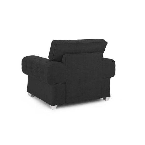 Verona Fullback Sofa Black Armchair (7026795905088)