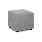 Viva Sofabed Grey Footstool (7026815074368)