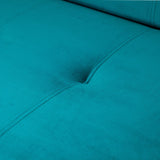 Viva Sofabed Plush Teal 2 Seater (7026815598656)