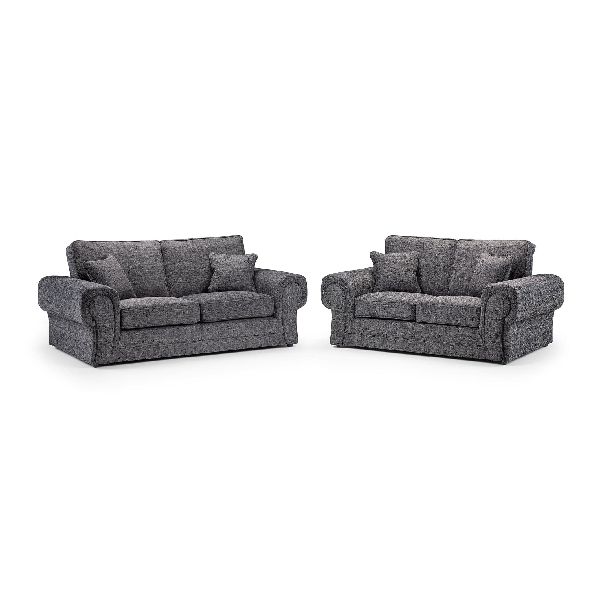 Wilcot Sofa Grey 3+2 Set (7026903646272)