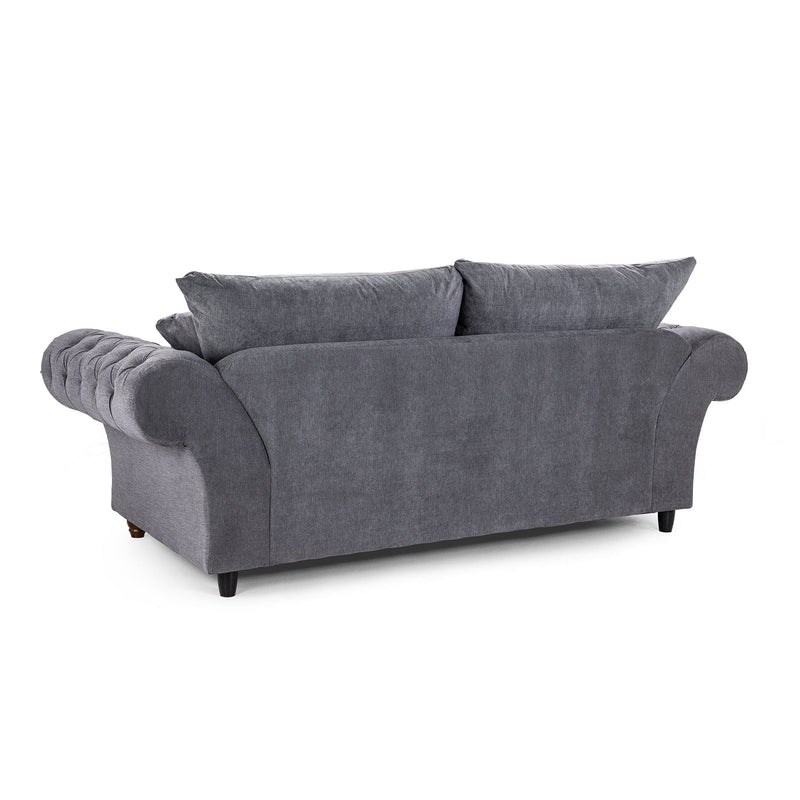 Windsor Fullback Sofa Grey 3 Seater (7026905776192)