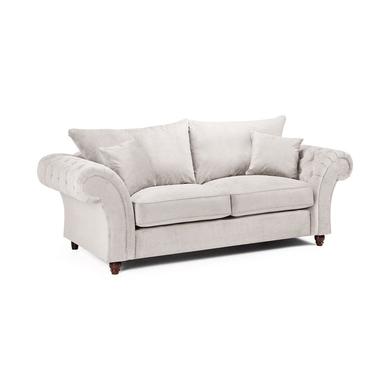 Windsor Fullback Sofa Stone 3 Seater (7026910265408)