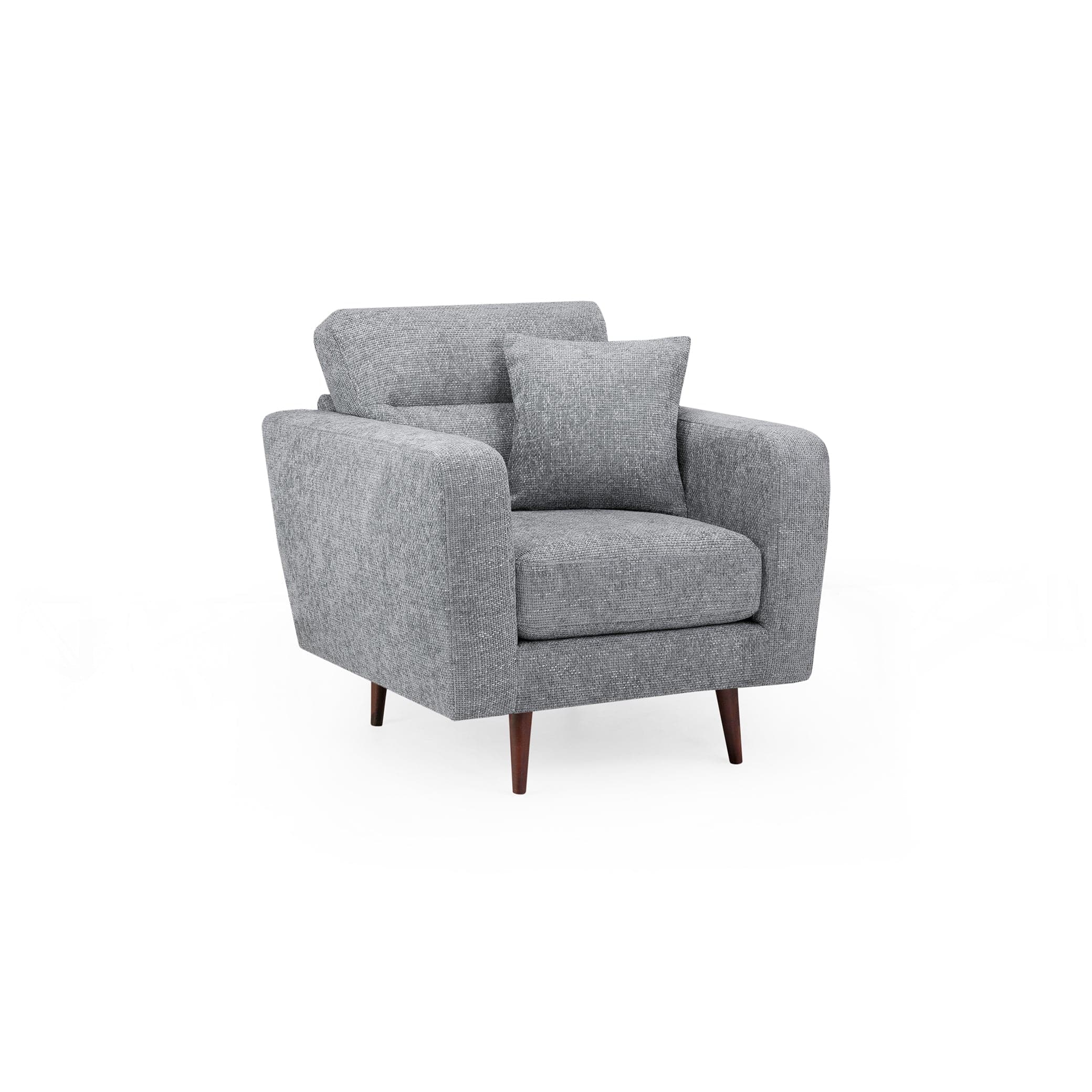 Zenith Sofa Grey Armchair (7026912034880)