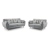 Zinc Sofa Grey 3+2 Set (7027296698432)