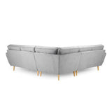 Zinc Sofa Grey Large Corner (7027296469056)