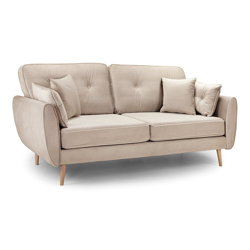 Zinc Sofa Plush Beige 3 Seater (7027297321024)