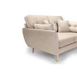 Zinc Sofa Plush Beige 3 Seater (7027297321024)