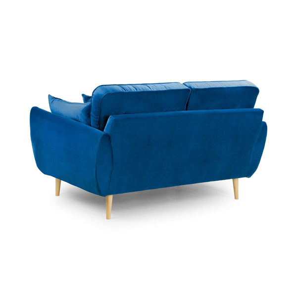 Zinc Sofa Plush Blue 2 Seater (7027297484864)