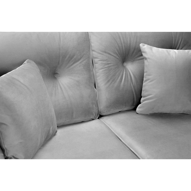 Zinc Sofa Plush Grey 3 Seater (7027309117504)