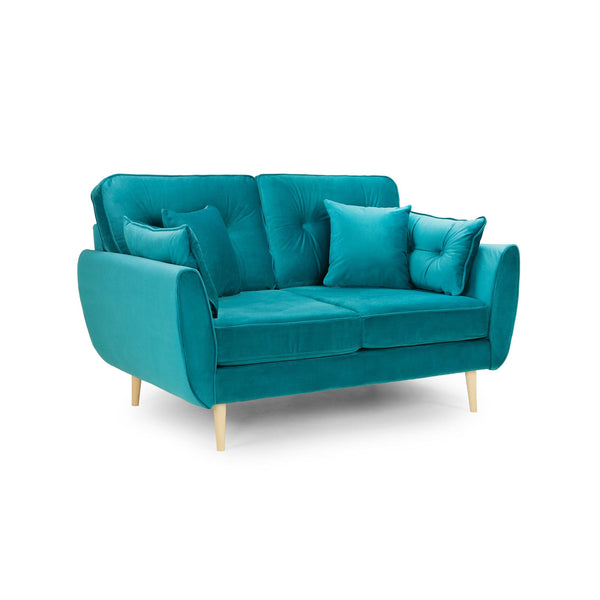 Zinc Sofa Plush Teal 2 Seater (7027309477952)